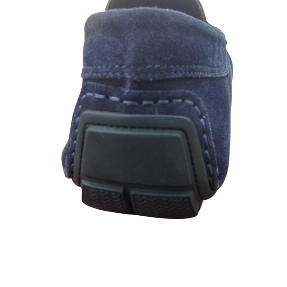 To Boot New York Ocean Drive Suede Driver Loafer Blue 8M NWT - Picture 8 of 14